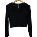 Sweaty Betty  Mindful Seamless Long Sleeve Top - Black - 8 Photo 1