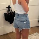 ZARA Jean Shorts Size 4 Photo 1