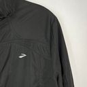 Brooks Women’s Black Full Zip Windbreaker Running Jacket Small S Athletic Gym Photo 1