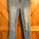 Juicy Couture  Skinny Jeans Distressed Size 2 Stretch Denim mid rise 27x26 Photo 0