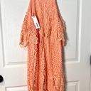 BB Dakota NWT  Pink Coral Peach Lace Dress Photo 0