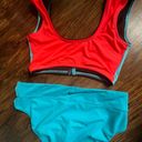 Nike  Women's Swim Midkini Zip-Front Bikini Photo 5