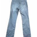 CAbi  Jeans /Style 332 Lou Lou Gray Jean Size‎ 8 Dbl Button Closure Straight Leg Photo 5