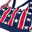 Speedo | NWT Striped Star American Flag Swim Bikini Top Photo 2