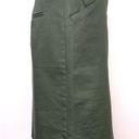 New York & Co. Stretch Twill Khaki Pencil Skirt Olive 6 Photo 2