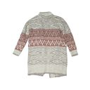 Joie  Oversized Wool Blend Cardigan Sweater Nordic Long Line Nubby Womens Medium Photo 1