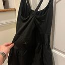 Activewear Romper Shorts Halter Black Size M Photo 1