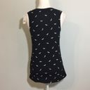 Fifth Sun NWT Black White Bat Tank Top Tee Goth Gothic New Photo 2