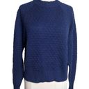 Lululemon  Texture Play Crew Sweater Sz XS S night sea blue Photo 1