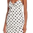 For Love & Lemons For Love of Lemons Ashland Small Black White Polka Dot Shift Dress Photo 1