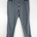 J.Jill  Gray Wash High Rise Ankle Jeans, Size 28 Photo 0