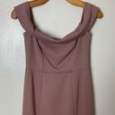 Show Me Your Mumu Haven Off the Shoulder Midi Dress in Dusty Rose Pink Sz Medium Photo 2