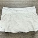 Lululemon Pace Rival Skirt White Photo 8