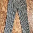 DL1961  Mara Straight Mid Rise Instasculpt Ankle Houndstooth Pants size 29 Photo 2