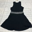 American Eagle  outfitters black skater dress size medium Photo 2