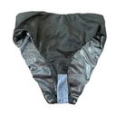 Good American  Bikini Bottoms Womens Medium 2 Metallic Good Waist Reversible NWT Photo 4