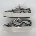 Superga  Platform Faux Python Snakeskin Sneakers Flatform Women’s Sz 8.5 Photo 5