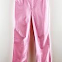 Bubblegum Escada High Waisted Ankle Length Straight Leg Jeans Stretch  Pink 36 Photo 4