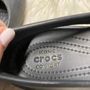 Crocs Women’s Black Croc’s Size 7 Photo 4