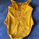 Bleu Rod Beattie Bleu l ROD BEETIE yellow one piece swimsuit with details on front & back ( 12 )  Photo 2