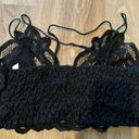 Free People Black Lace Bralette Photo 2