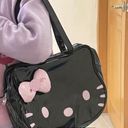 Sanrio Pleather Purse  Hello Kitty Shoulder Bag  Trendy Kawaii Handbag. NWT Photo 3