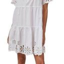 Rails  Arielle Dress White Eyelet Organic Cotton Blend Size Small NWT Photo 0