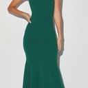 Lulus Tier and There Hunter Green Tiered Trumpet Hem Maxi Dress Photo 1