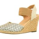 Adam Tucker  Brittany Pale Gold Leather Sandals 6.5 Photo 0