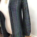 Krazy Kat  Women Cardigan Knit Open Sweater Jacket Green Long Sleeve Photo 3