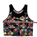 Sweaty Betty  Multicolor Geometric Print Low Impact Athleisure Workout Crop Top Photo 1