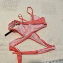 Victoria's Secret  large coral pink wrap bikini swim top SW 6068 Photo 2