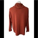 Lou & grey  Super Soft Cowl Neck Sweater, Rust Photo 1