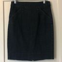 J.Crew  STRETCH Denim Pleated Midi Skirt Size4 Photo 0