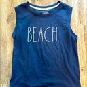 Rae Dunn  “Beach” Tank Top Women’s Size Medium Photo 0