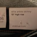 sts blue NWT  Ellie Ankle Skinny 10 Inch High Rise, Las Flores Canyon, Size 26 Photo 10