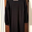 Old Navy Balloon Sleeve T-Shirt Dress Black size Petite S Photo 1