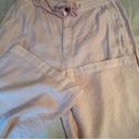 American Eagle  Outfitters Super High Rise Crop Wide Leg Linen Pants Women 16 Reg Photo 11