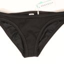 Seafolly NWT  Inka Rib Hipster Bikini Bottom in Black Photo 2