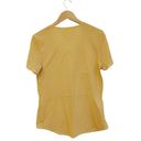 The North Face LUCY Wicking Workout Tee Sporty Athletic Top Quickdry Golden Yellow Photo 2