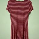 Arizona Jeans Arizona Jean Company Women’s Swing Striped T-shirt Dress Photo 2