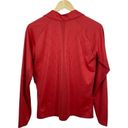 Nike  Golf Women’s Long Sleeve Quarter Zip Pullover in Red Size M Photo 8