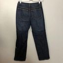 Talbots  Straight Leg Embroidred Jeans‎ Sz 4P Photo 2