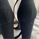 Bamboo Black Strap Heels Photo 4