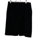 Loft Ann Taylor  Black Straight Pencil Skirt Size 8 Photo 1