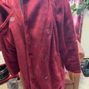 Woman Within Ladies Coat Burgundy Size 22 NWOT Photo 1