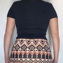 Charlotte Russe Aztec Bodycon Skirt Geometic Stretch Mini Large  Party Photo 1