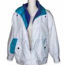 London Fog White And Blue  Jacket Medium Photo 4