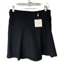 Rafaella  LADIES RESORT WEAR LINED SIDE ZIP SOLID BLACK SKORT NWT 8 Photo 6