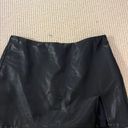 Cotton Candy LA Black Leather Mini Skirt  Photo 4